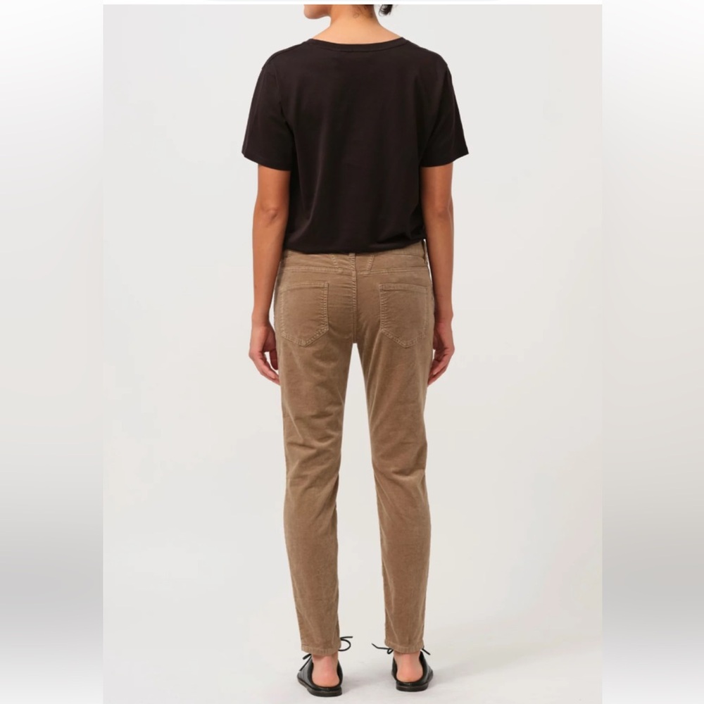 NWT $298 Closed Italy Baker Velvet 5 Pocket Jeans Size 26 beige - Picture 4 of 13